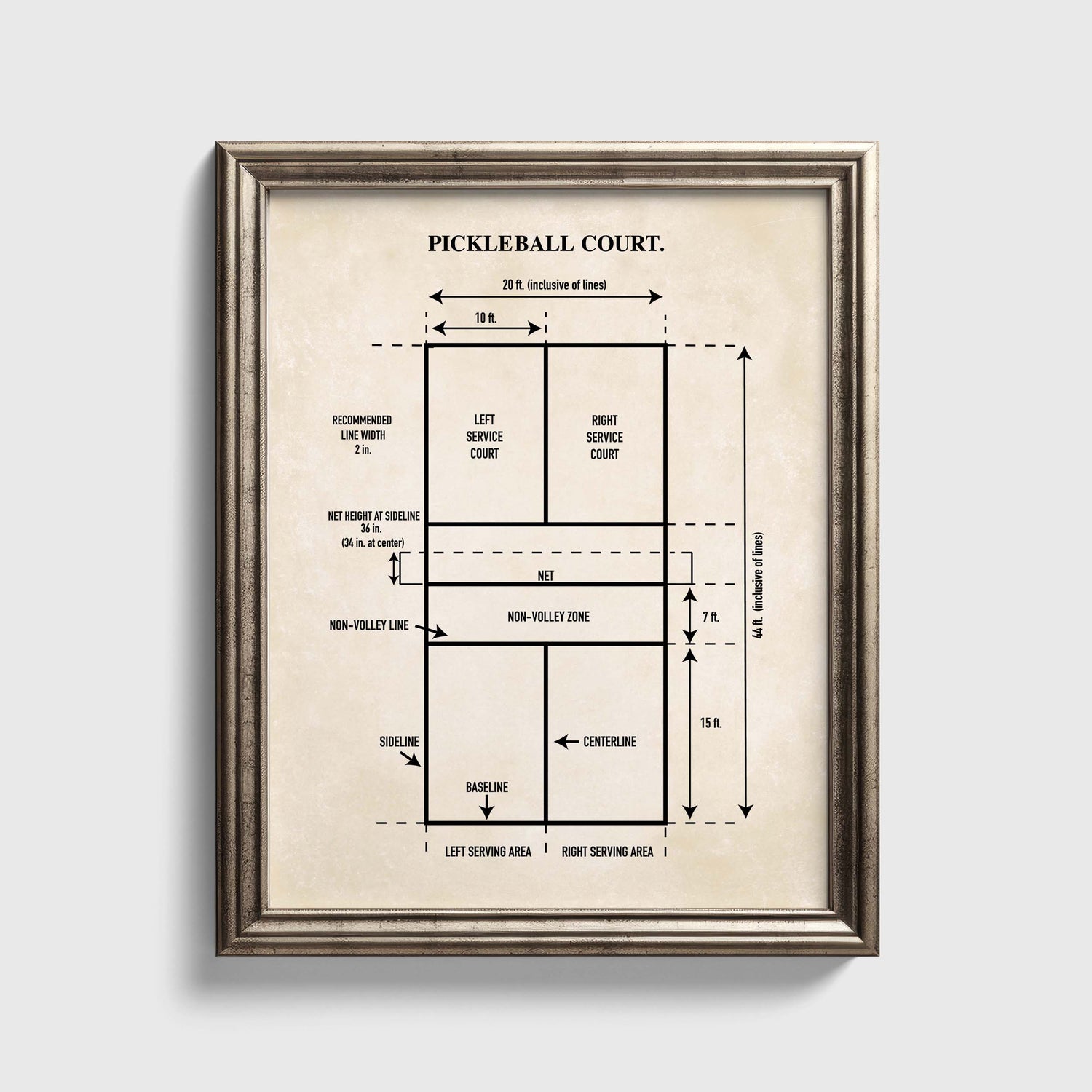 Sports Playing Area Diagrams