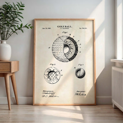 Golf Ball Wall Art - DIGITAL DOWNLOAD