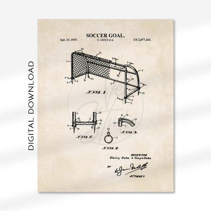 Soccer Wall Art Set - DIGITAL DOWNLOAD