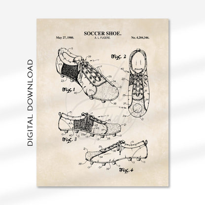 Soccer Wall Art Set - DIGITAL DOWNLOAD