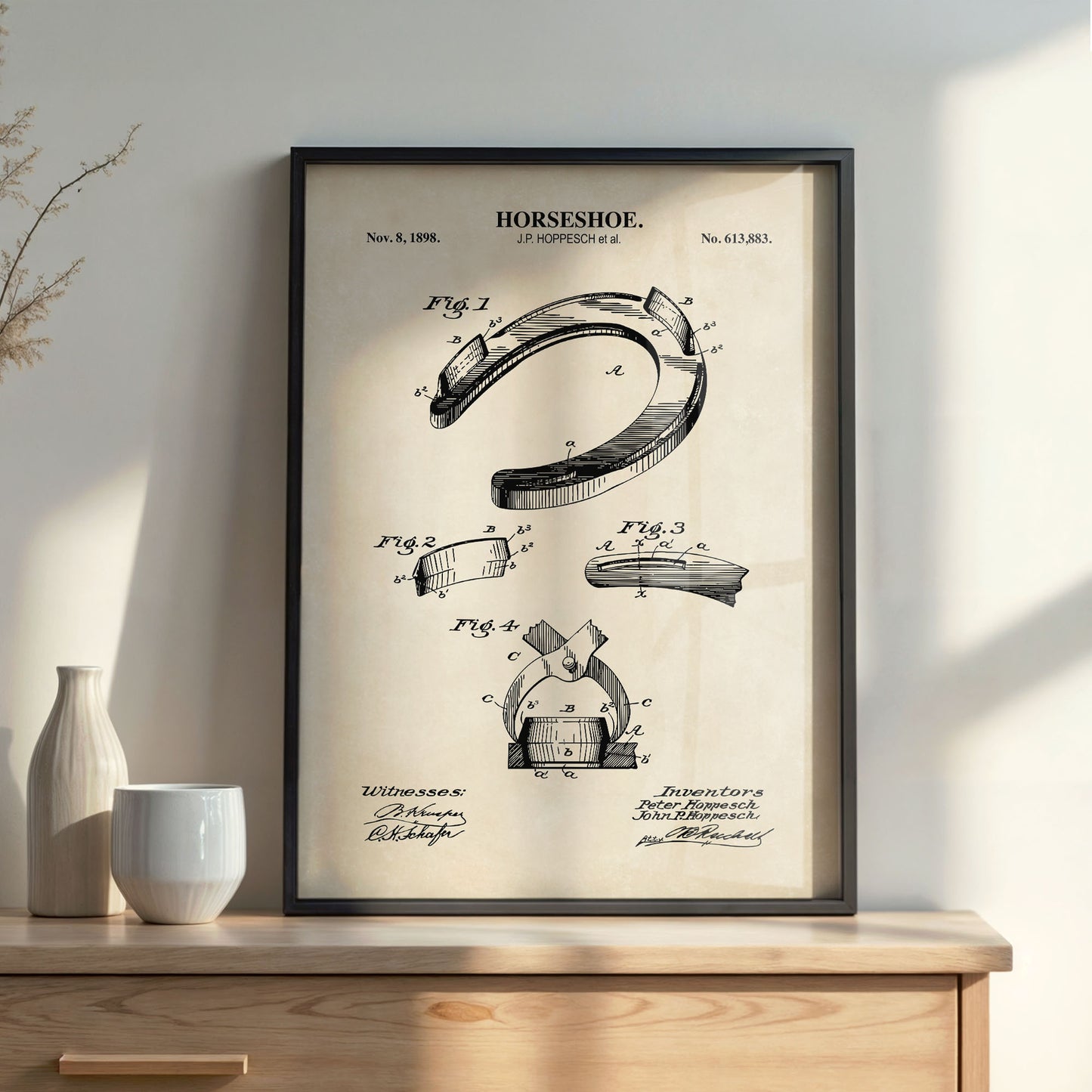 Horseshoe Print - Equestrian Wall Art - DIGITAL DOWNLOAD
