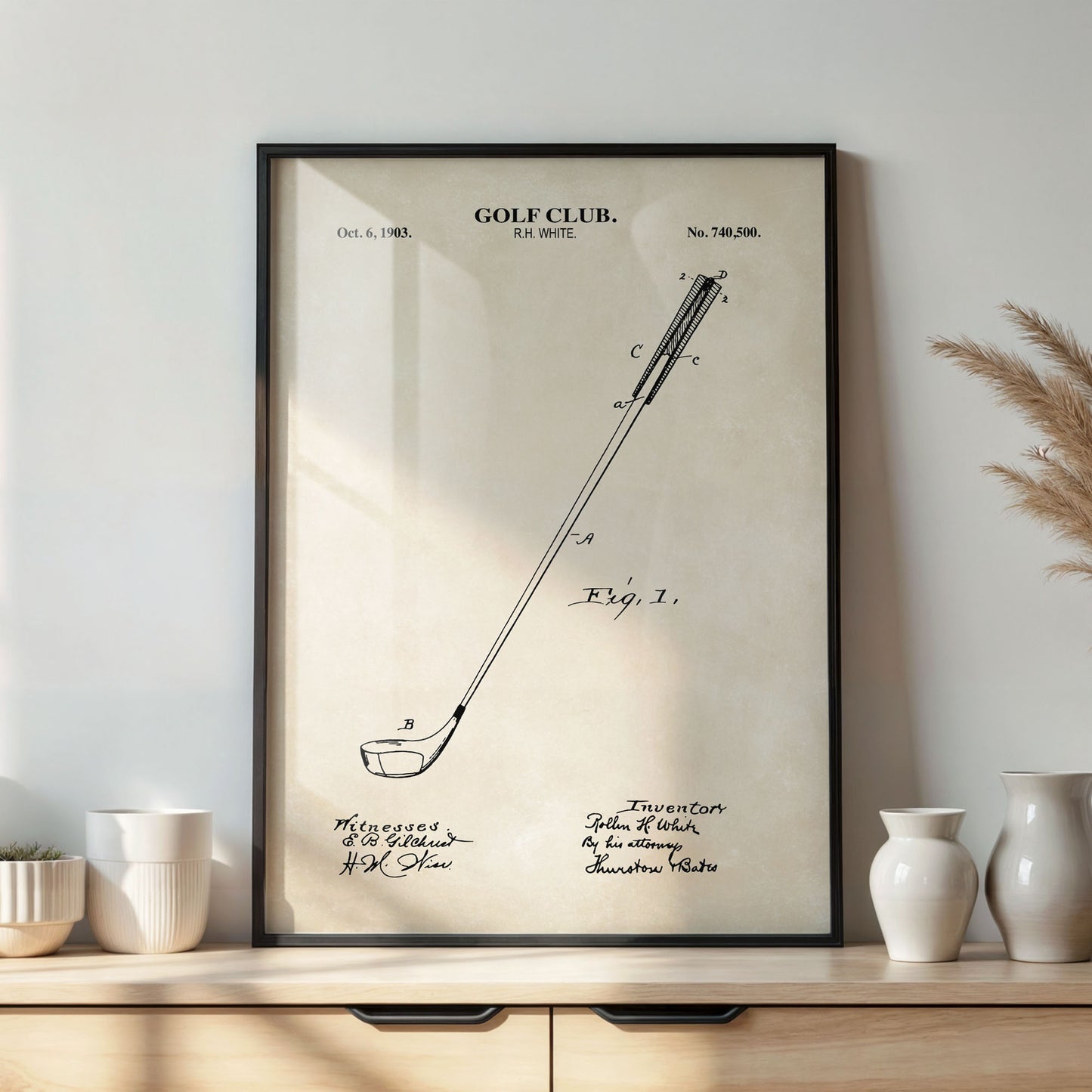 Golf Club Wall Art - DIGITAL DOWNLOAD