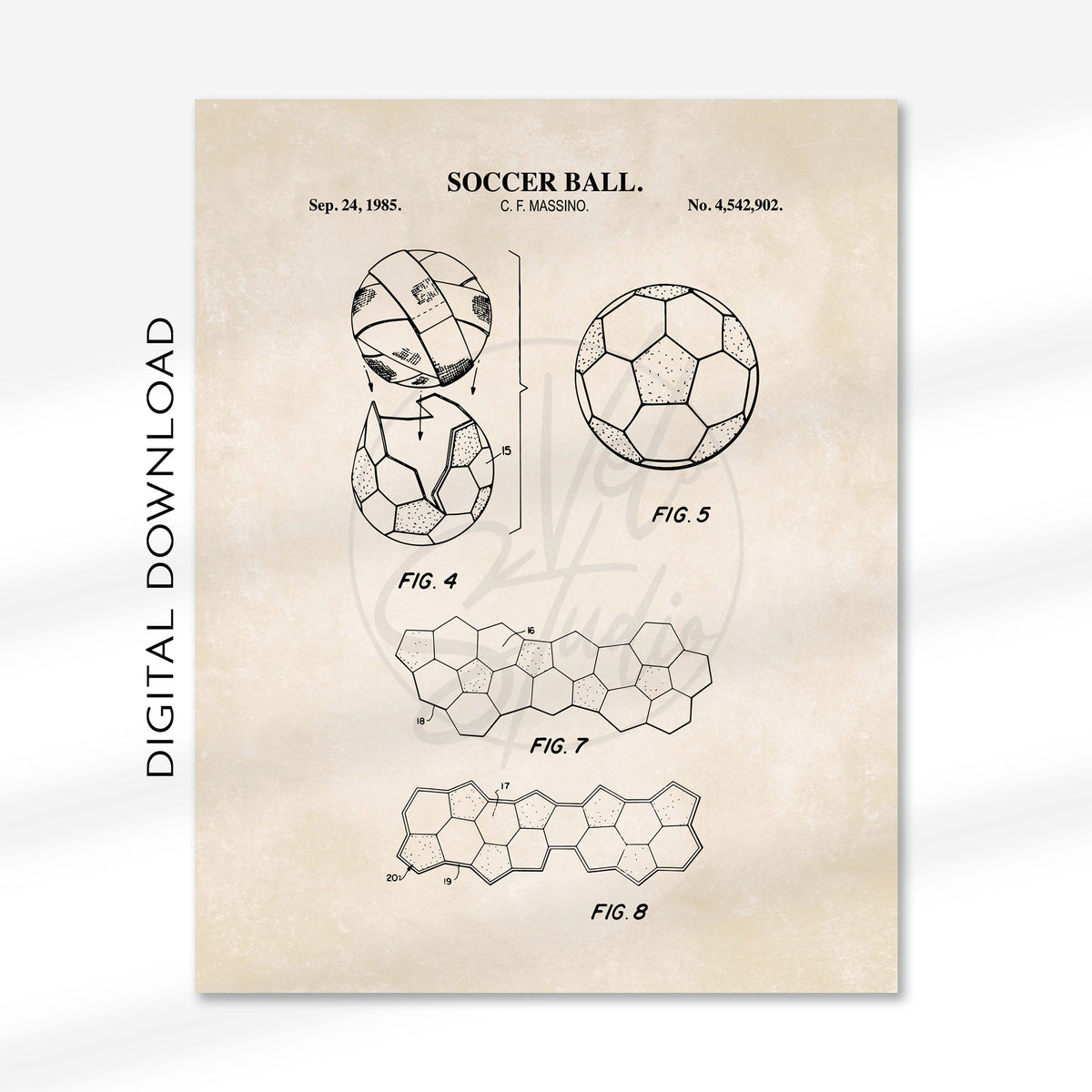 Soccer Wall Art Set - DIGITAL DOWNLOAD