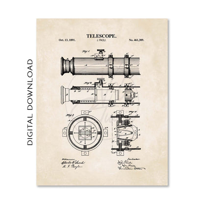 Nautical Sailing Patent Print Wall Art - Vintage Coastal Set of 6 - PRINTABLE DIGITAL DOWNLOAD