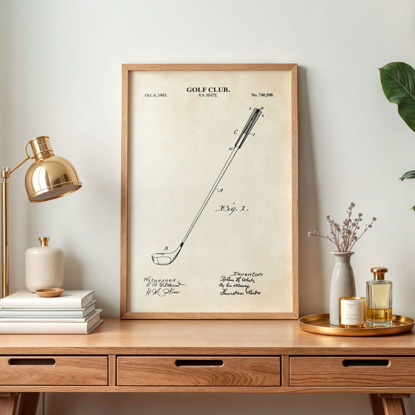 Golf Club Wall Art - DIGITAL DOWNLOAD