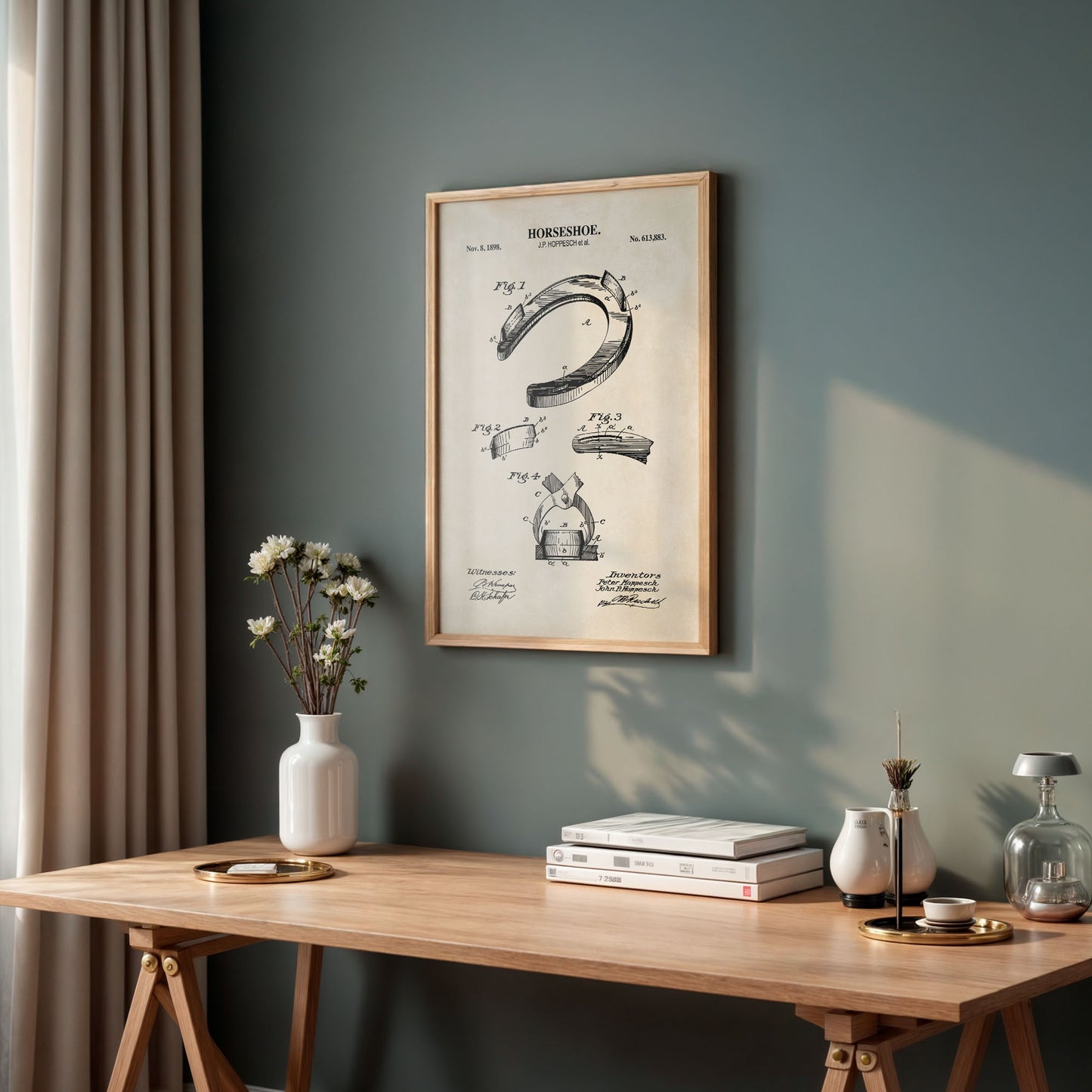 Horseshoe Print - Equestrian Wall Art - DIGITAL DOWNLOAD