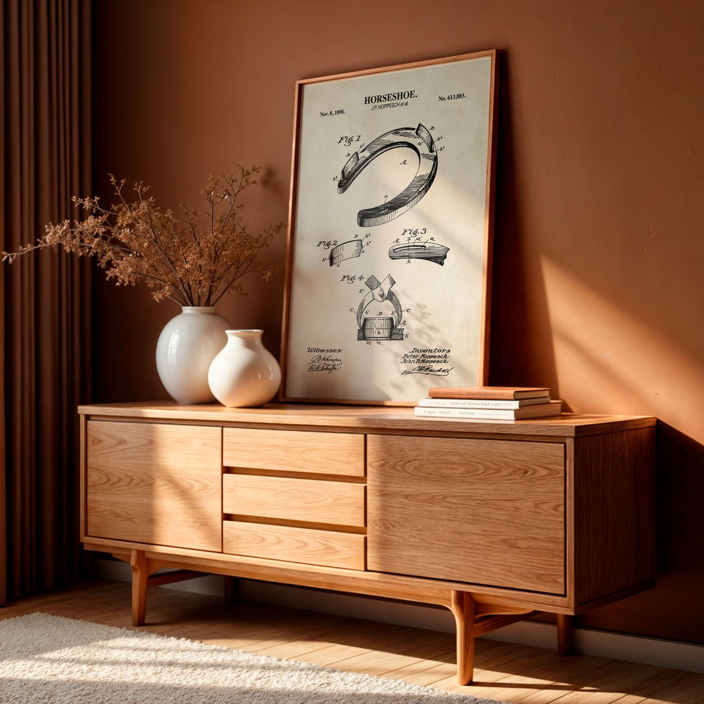 Horseshoe Print - Equestrian Wall Art - DIGITAL DOWNLOAD