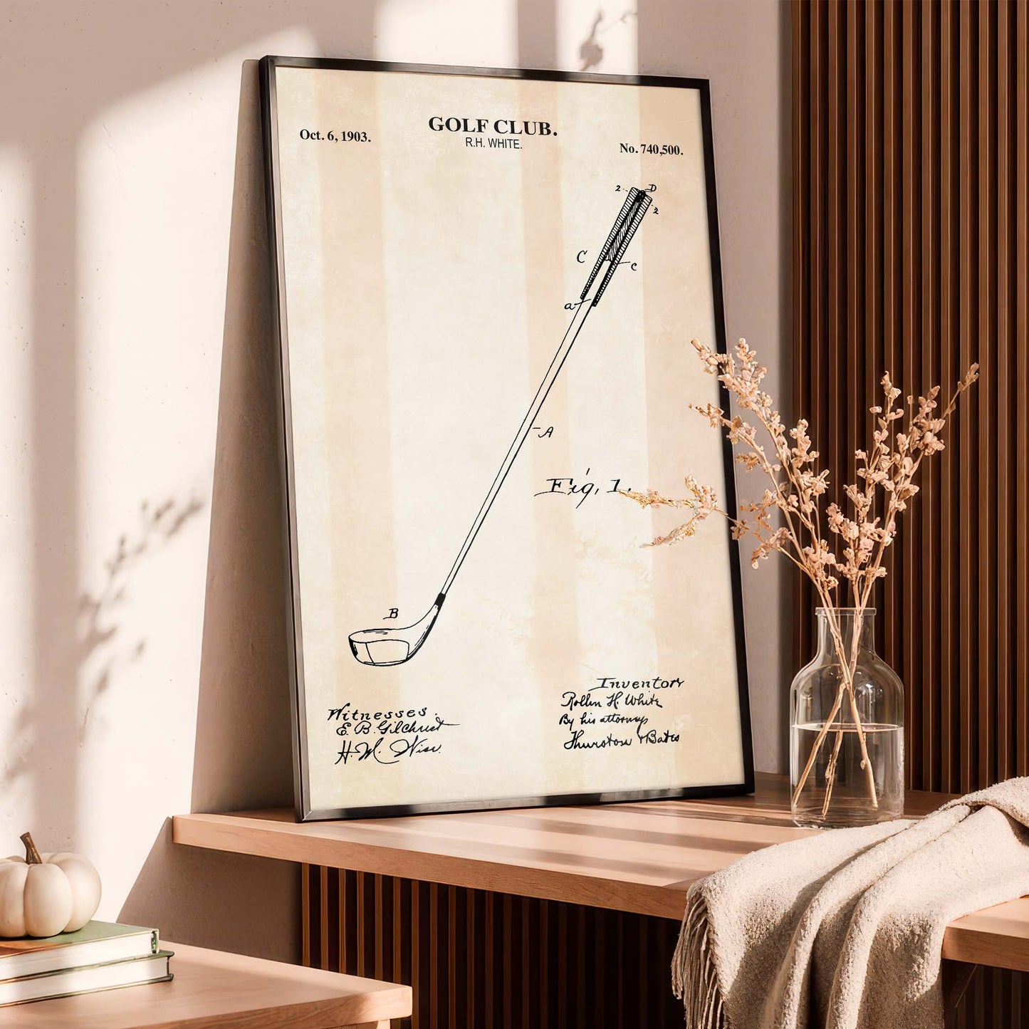 Golf Club Wall Art - DIGITAL DOWNLOAD