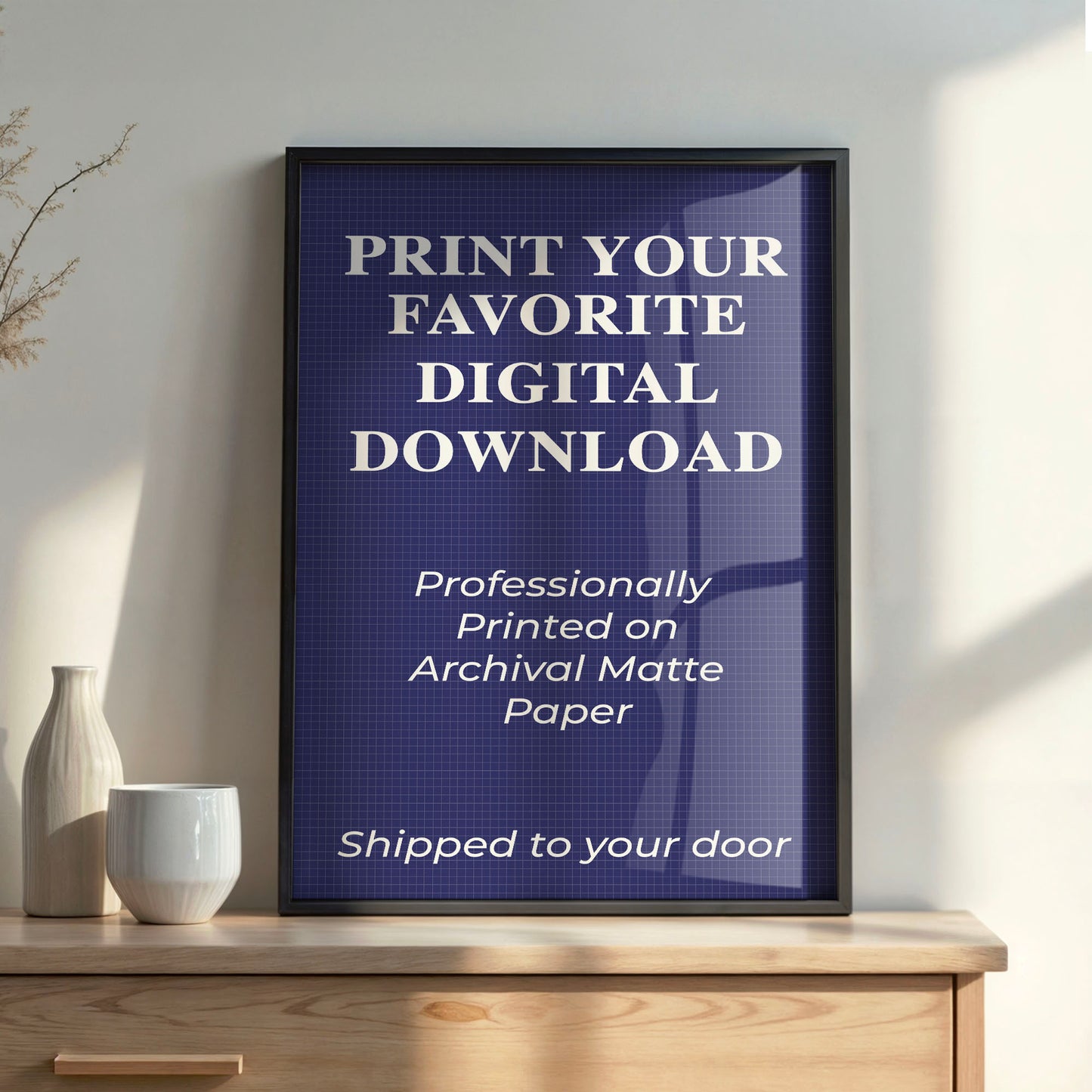 Digital Download Print Upgrade - Upgrade to a Professionally Printed Art Print