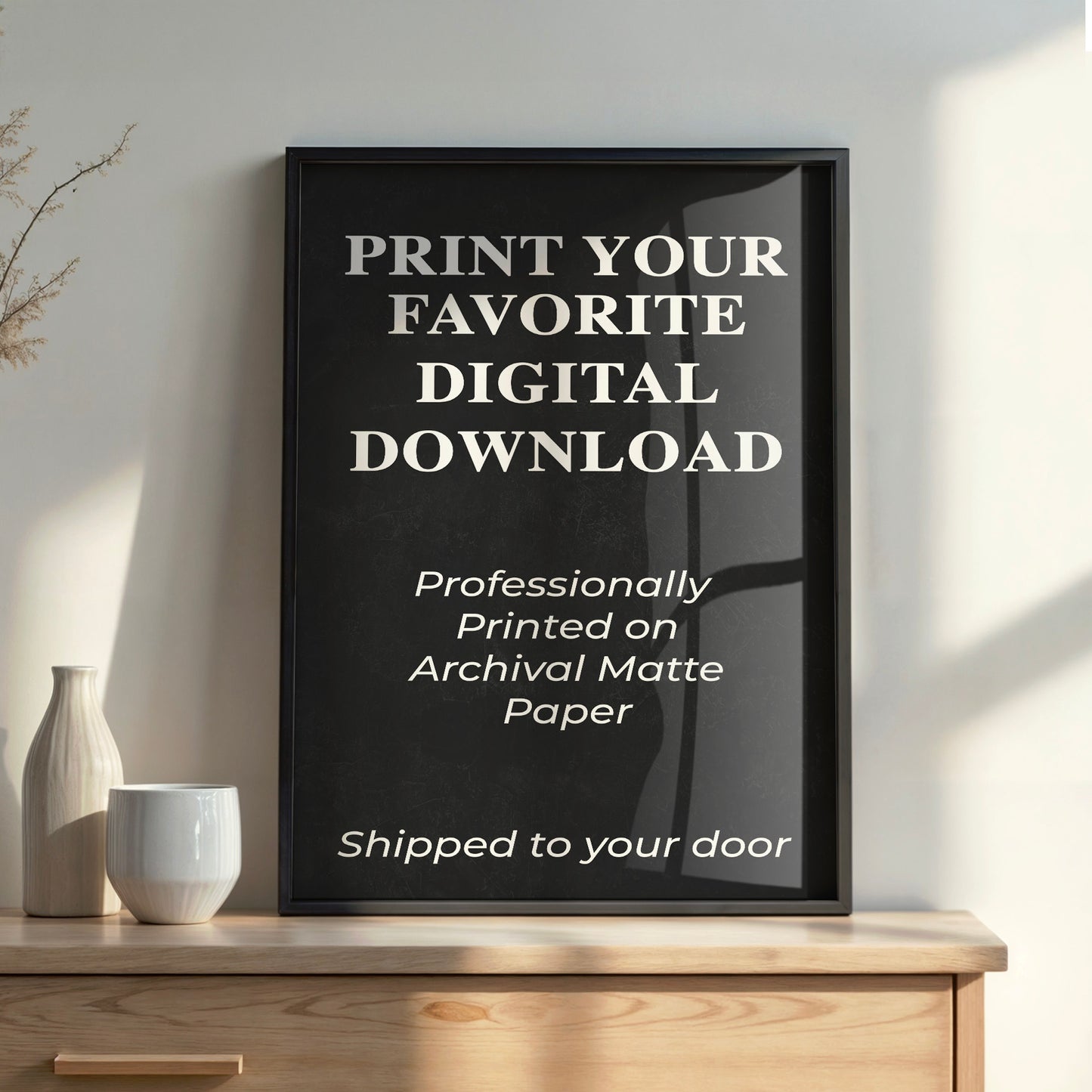 Digital Download Print Upgrade - Upgrade to a Professionally Printed Art Print