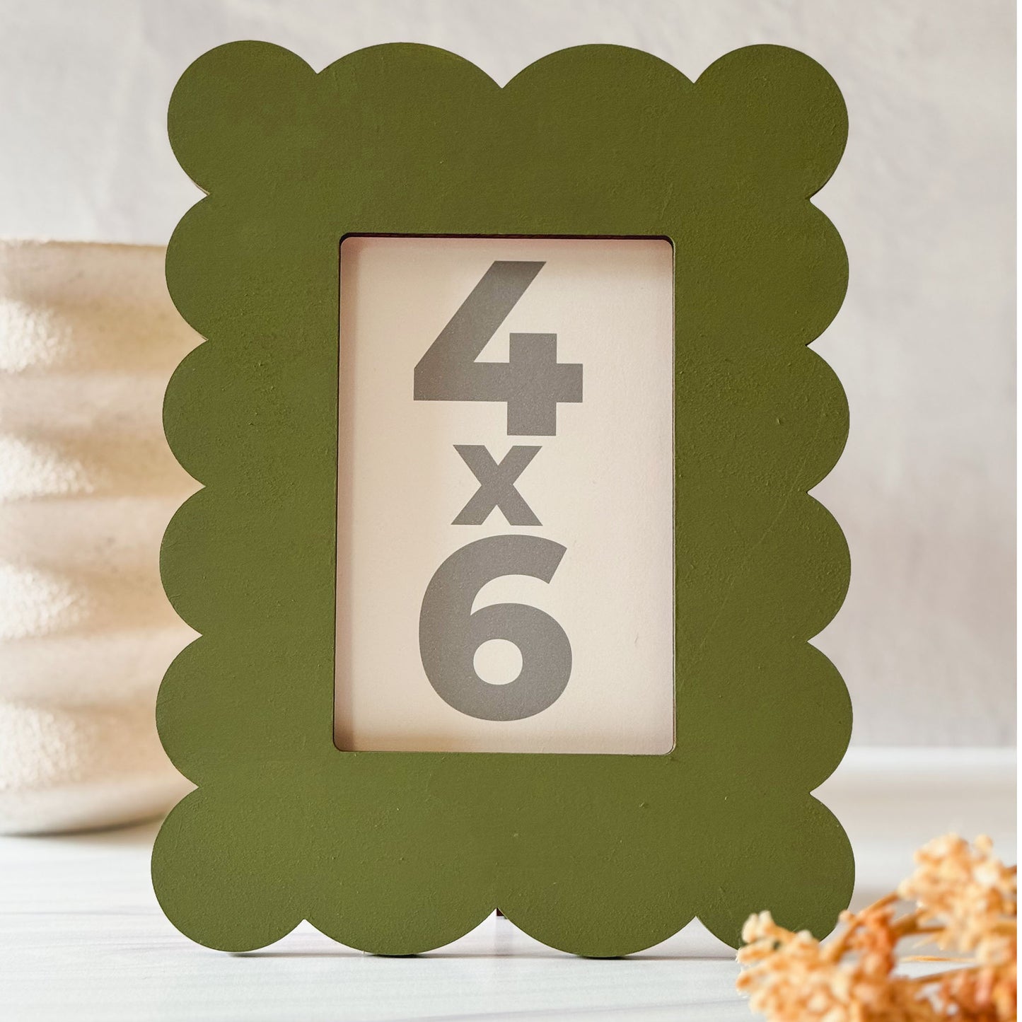 Scalloped Picture Frame SVG - Laser Cut Frame File